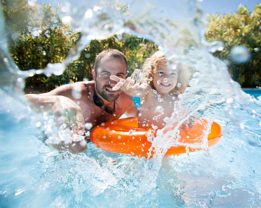 melhor resort para crianças e bebês